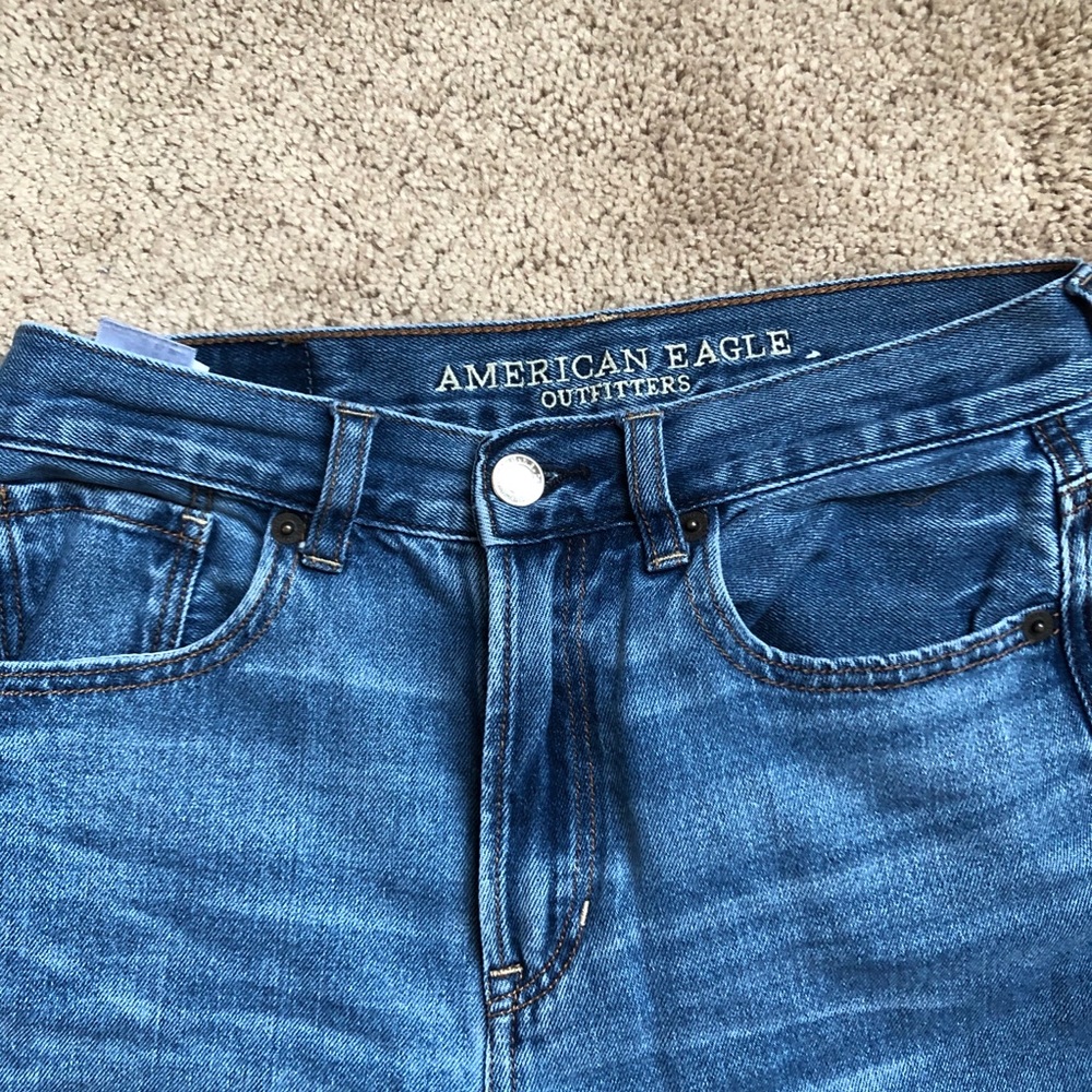AE mom jeans